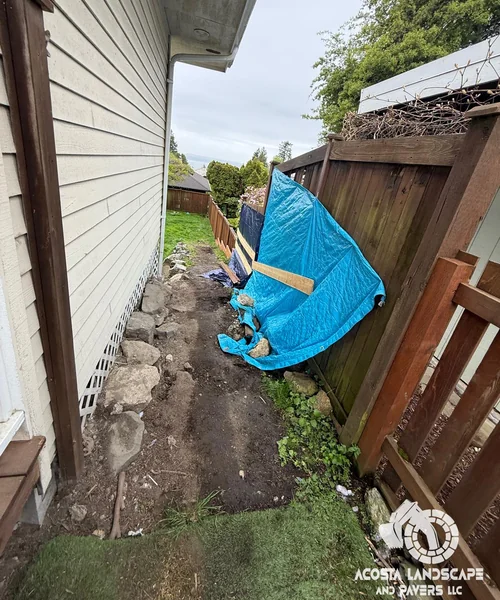 Full Perimeter Fence Replacement & Paver Access Ramp in Shoreline 